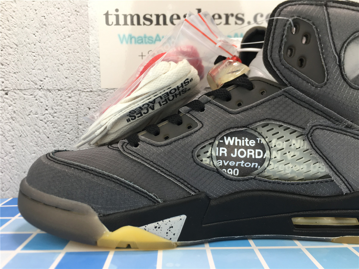 OG Batch Off-White x Air Jordan 5 Retro SP Muslin CT8480 001